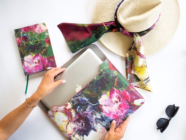 Kompiuterio dėklas odinis Cloudline - Image 3