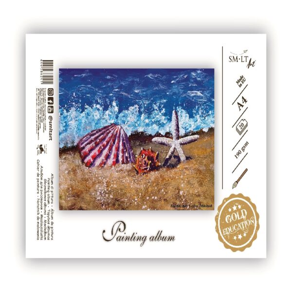 Tapybos albumas Gold A3 20 lapų 190g  3TA-20
