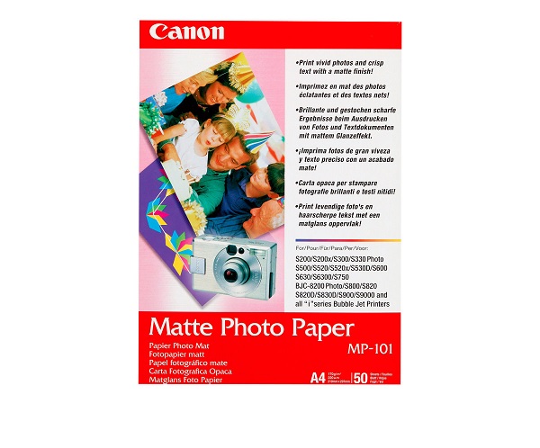 Foto popierius matinis A4 170g 50 lapų Canon MP-101