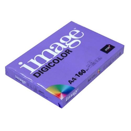 Biuro popierius spalviniams darbams Image Digicolor 160g A4 250l. 469995