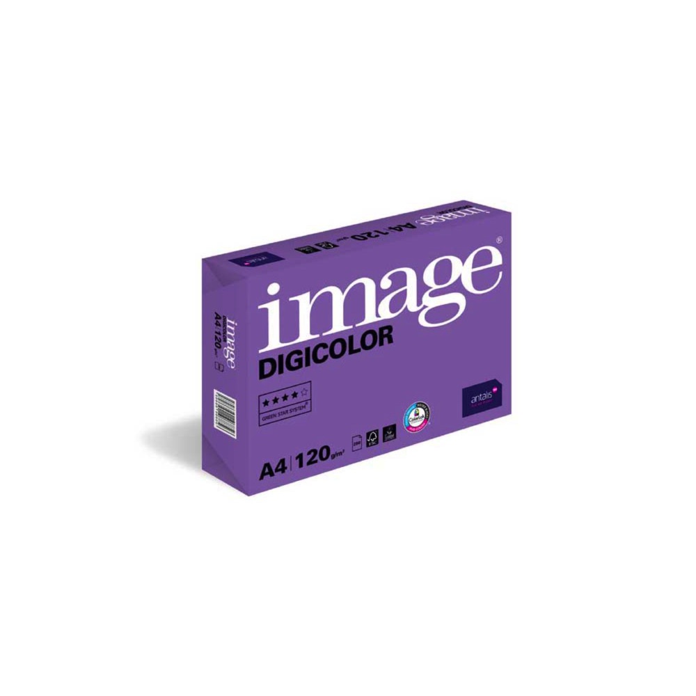 Biuro popierius spalviniams darbams Image Digicolor 120g A4 250l. 469993
