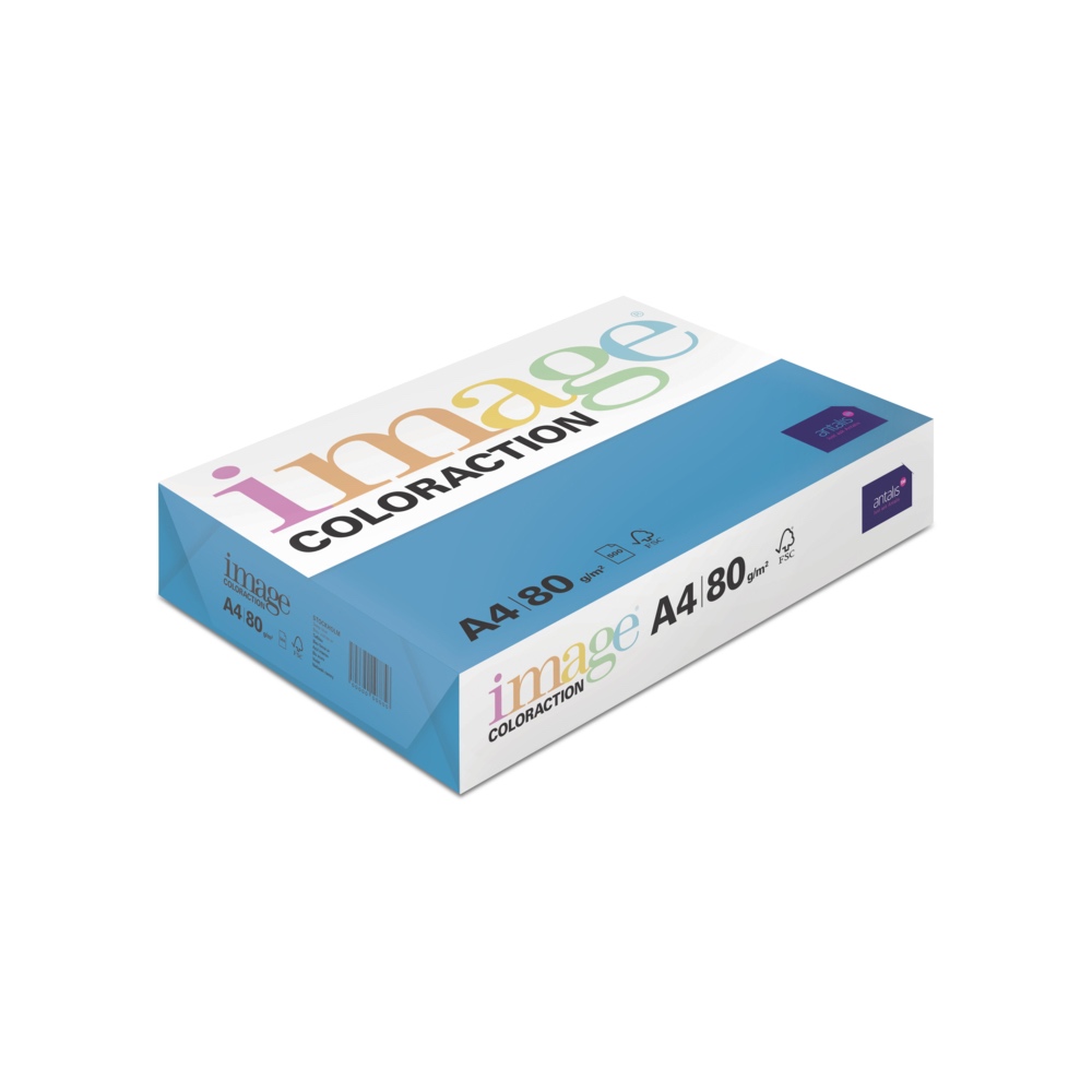 Spalvotas biuro popierius Image Coloraction Nr.78 Stockholm A4 80g 500l. 1619225