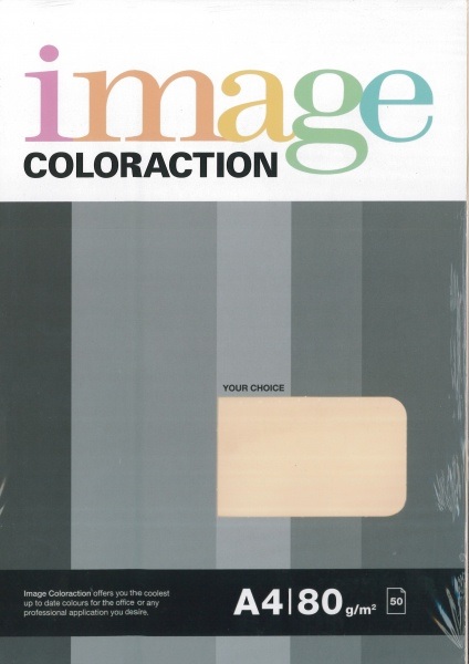 Spalvotas biuro popierius Image Coloraction Dune A4 80g 50l. 6113
