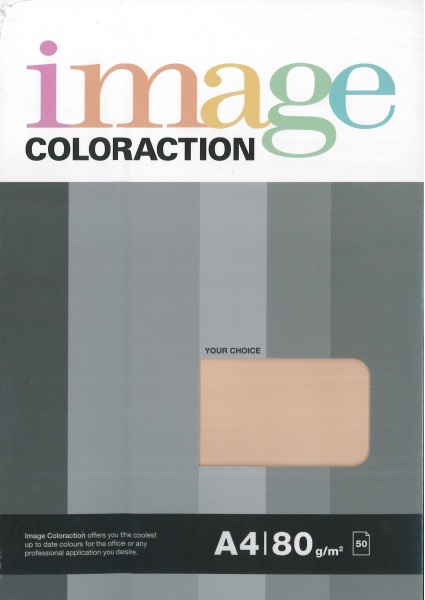 Spalvotas biuro popierius Image Coloraction Nr.20 Savana A4 80g 50l. 6120 - Image 2