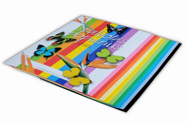 Spalvoto biuro popieriaus Image Coloraction 10 ryškių spalvų rinkinys A4 80g 50l. 608001