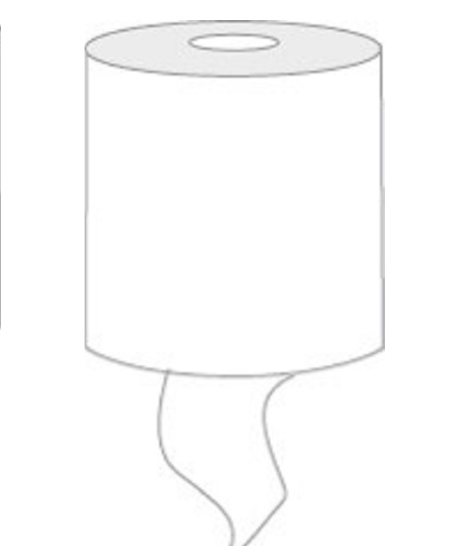 Popierinis rankšluostis Plus Roll S2 baltas Katrin 2634 - Image 3