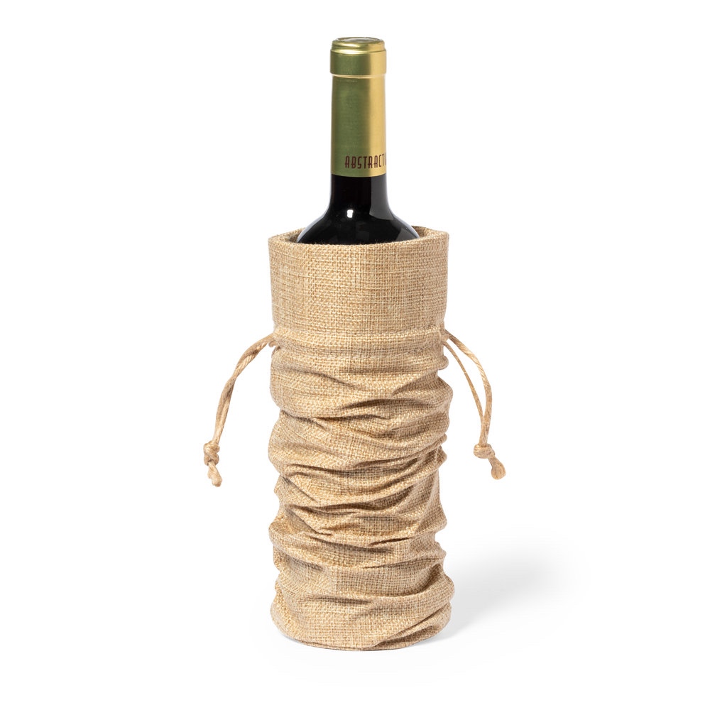 Maišelis buteliui medžiaginis užrišamas "Plesnik" natūralios sp. MKTO 1652 - Image 2