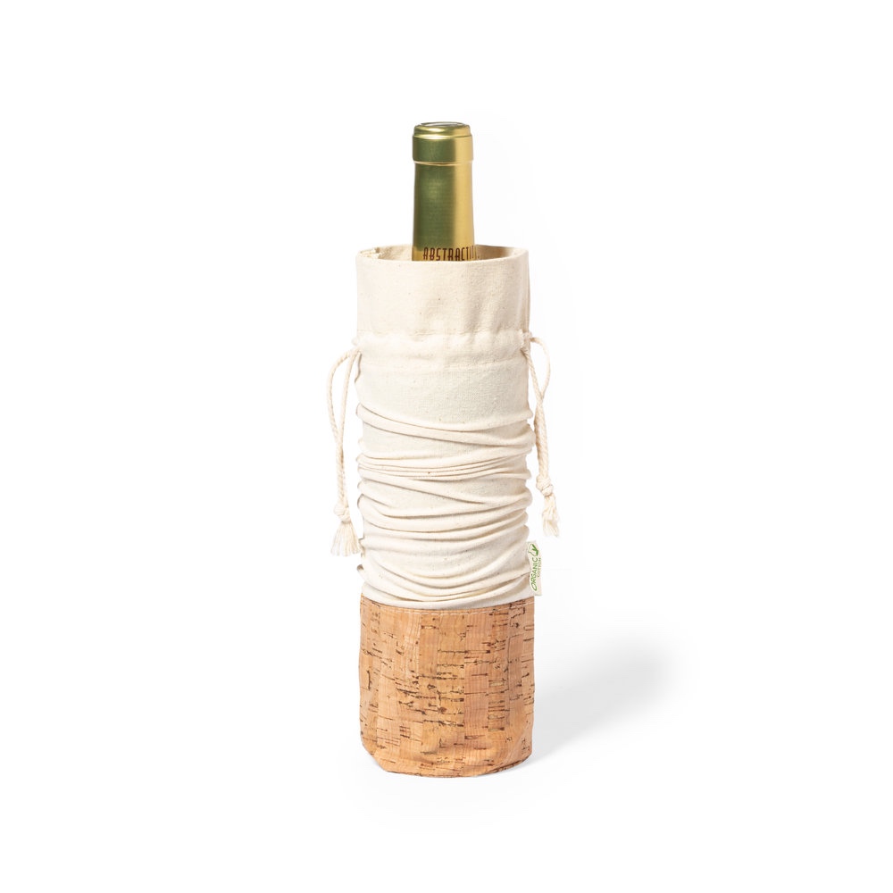 Maišelis buteliui medžiaginis užrišamas "Drazen" natūralios sp. MKTO 1651 - Image 2