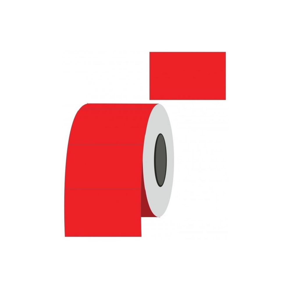 Lipnios kainų etiketės 26 x 16 mm spalvotos stačiakampės - Image 3