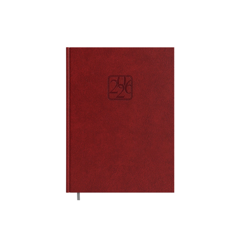 Darbo knyga A4 2026m. bordo sp. Futura Baladek