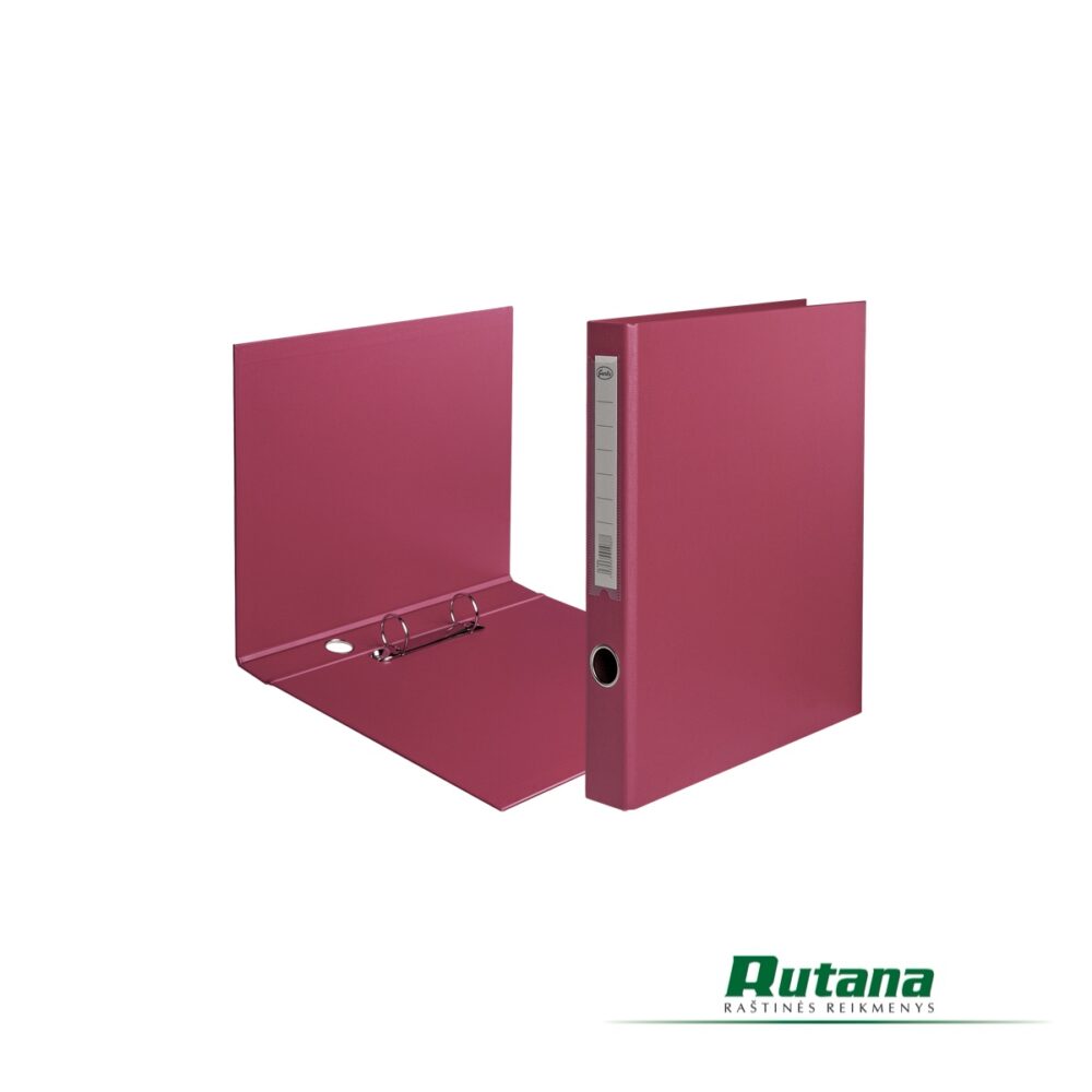 Segtuvas su 2 žiedais A4 45 mm bordo Forofis 91090