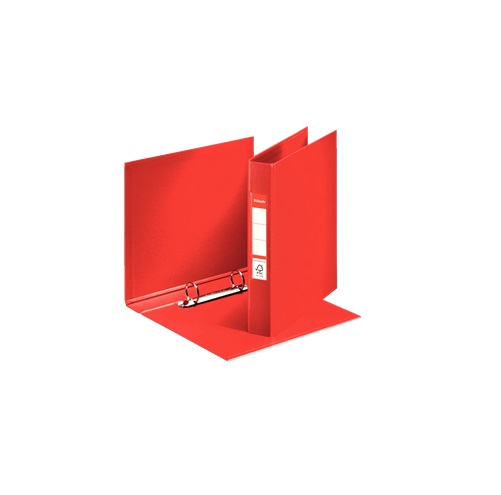 Segtuvas su 2 žiedais A5 35 mm raudonas Esselte Vivida 47683