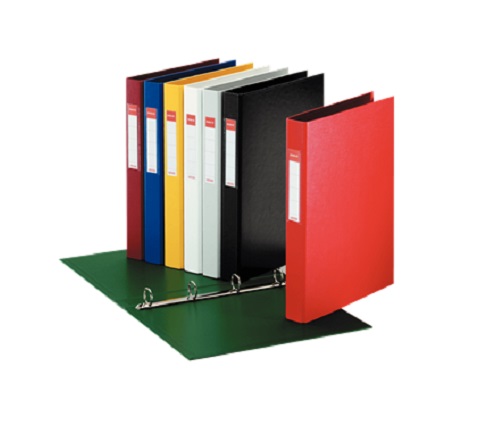 Segtuvas su 4 žiedais A4 35 mm mėlynas Esselte Vivida 14460 - Image 2