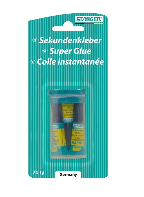 Klijai Super Glue 3vnt. x 1g Stanger 18042