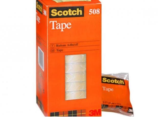 Lipni juostelė 12 mm x 10 m skaidri Scotch 508