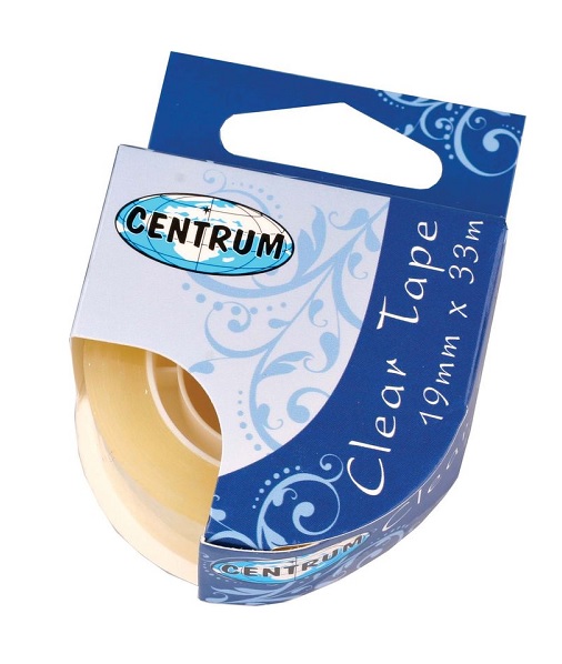 Lipni juostelė 19 mm x 33 m skaidri Centrum 80153