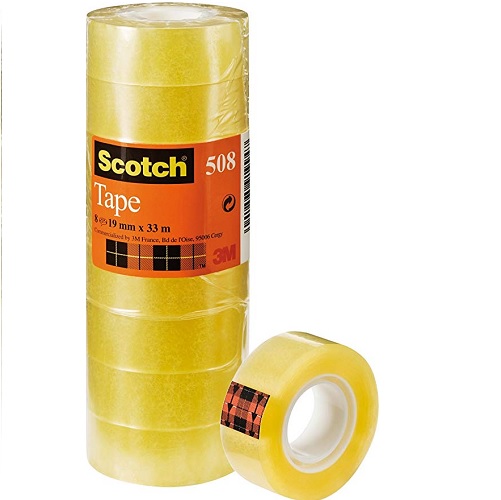 Lipni juostelė 19 mm x 33 m skaidri Scotch 508