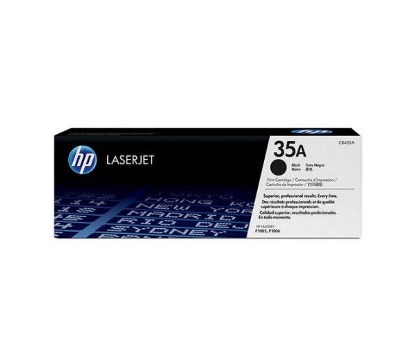 Kasetė lazeriniam spausdintuvui CB435A juoda Hewlett-Packard