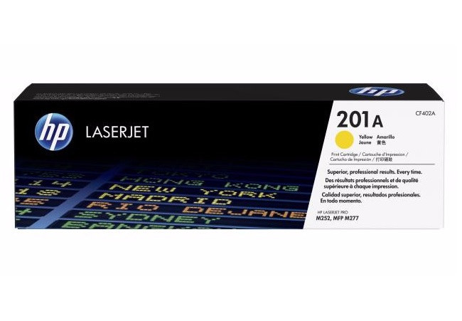 Kasetė lazeriniam spausdintuvui CF402A geltona Hewlett-Packard