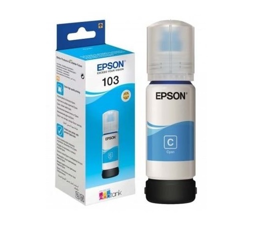 Rašalo buteliukas T103 mėlynas Epson C13T00S24A