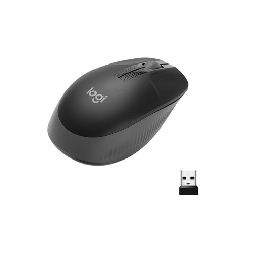 Pelė kompiuteriui bevielė M190 tamsiai pilka Logitech 910-005905