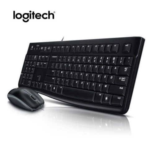 Klaviatūros ir pelės komplektas MK120 USB Logitech 920-002561