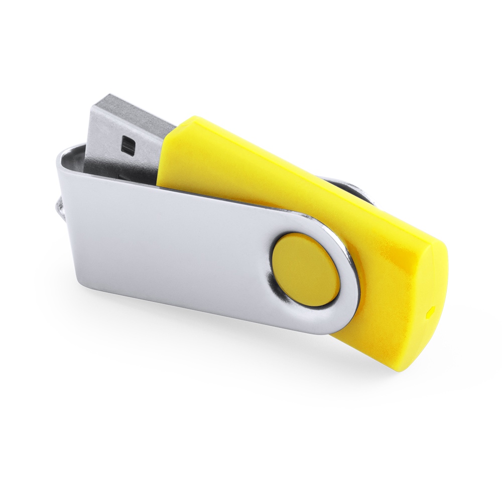 USB laikmena 16GB "Rebik" geltonos spalvos MKTO 5071