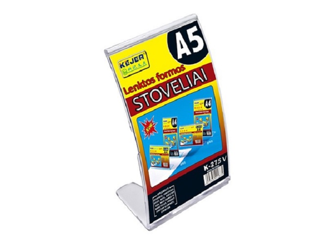 Informacinis stovas A5 "L" formos K - 275V