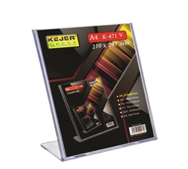 Informacinis stovas A4 "L" formos K - 471V