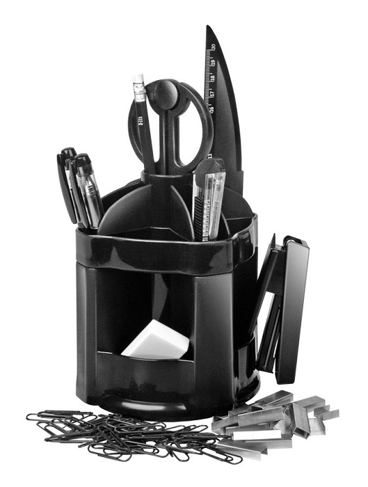 Pieštukinė užpildyta iš 9 dalių juoda Forpus 30511