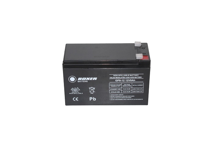 Akumuliatorius industrinis 12V 9 Ah VRLA AGM Boxer