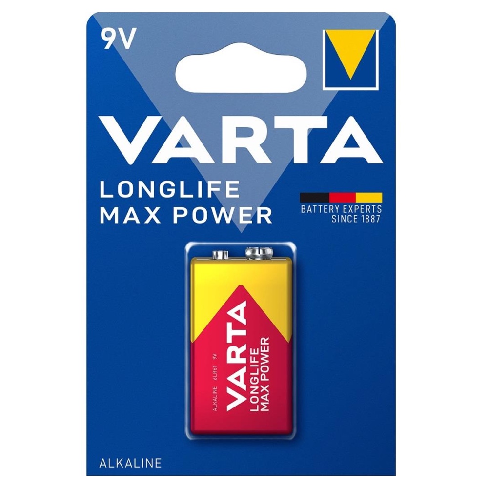 Elementas Max Power 6LP3146/MN1604 9V Varta 54561 - Image 2