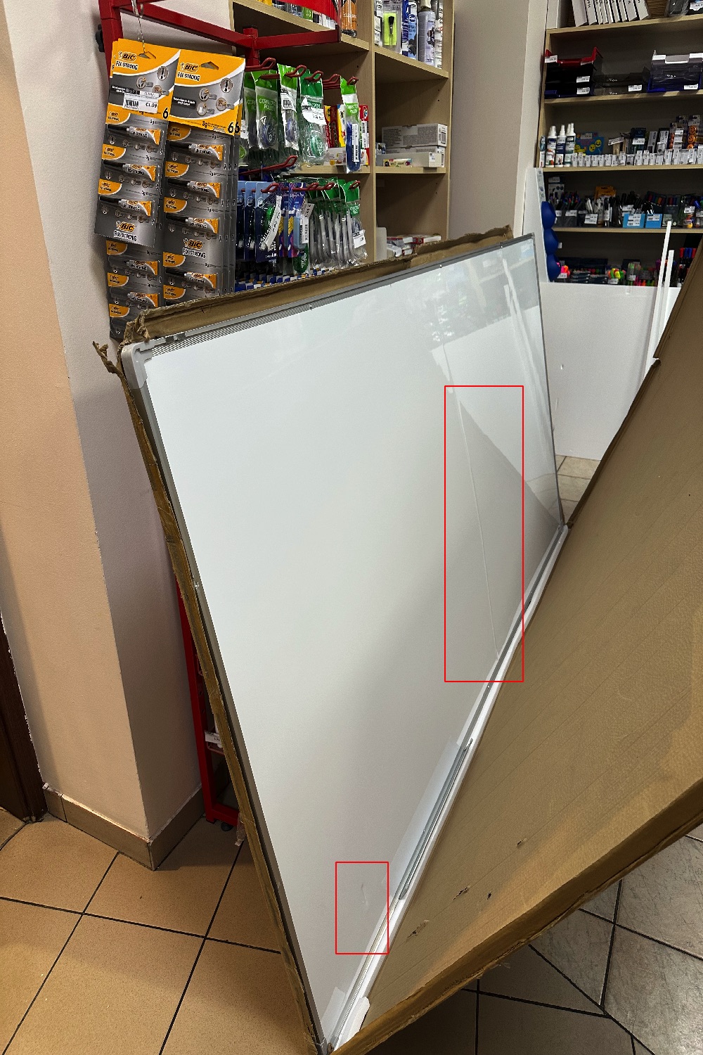 Magnetinė lenta 120 x 240 cm Forpus 701081 ( pažeistas paviršius ) - Image 2