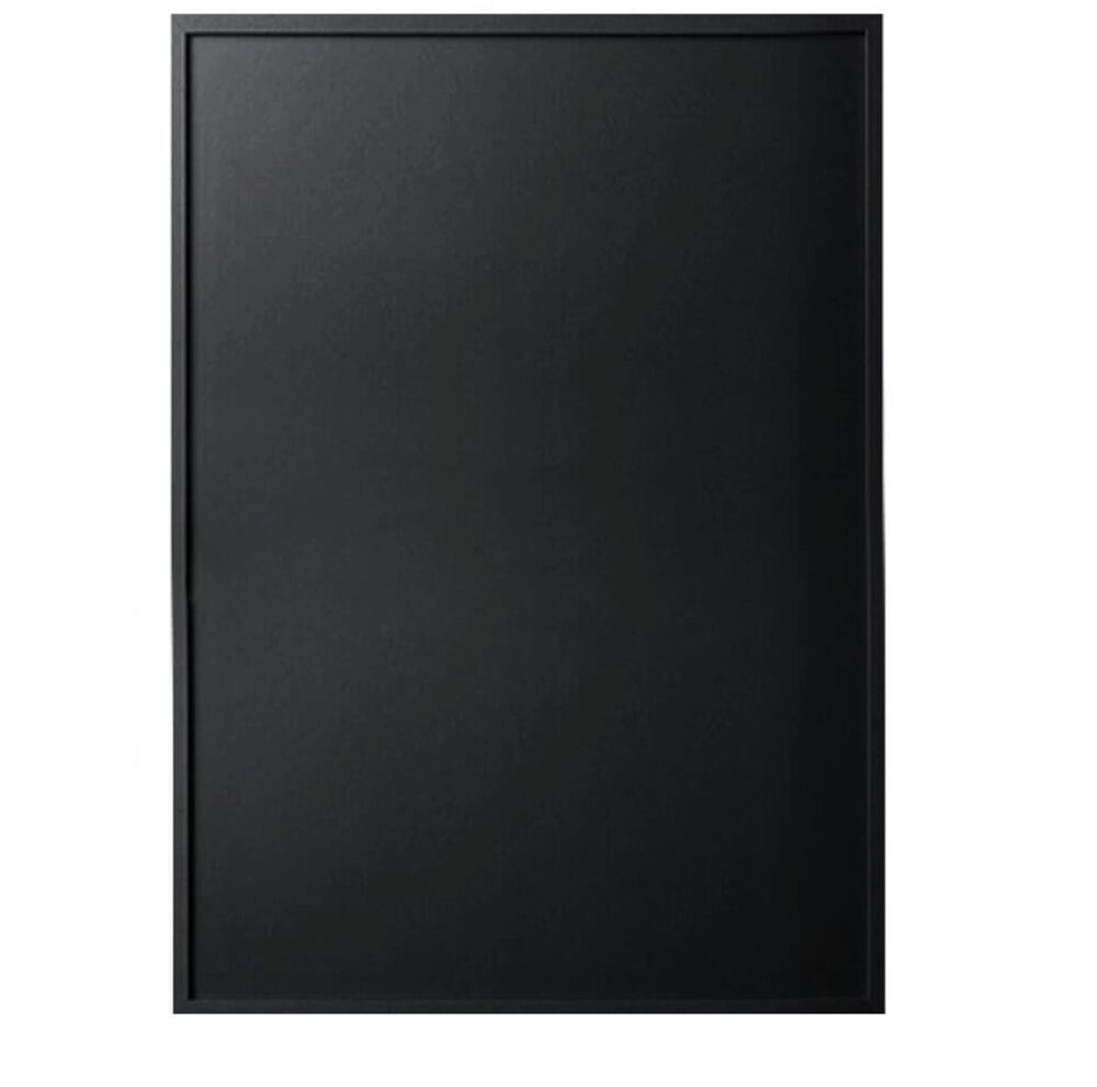 Kreidinė lenta 60 x 90 cm juoda su mediniu rėmu Bi-Office 07011619