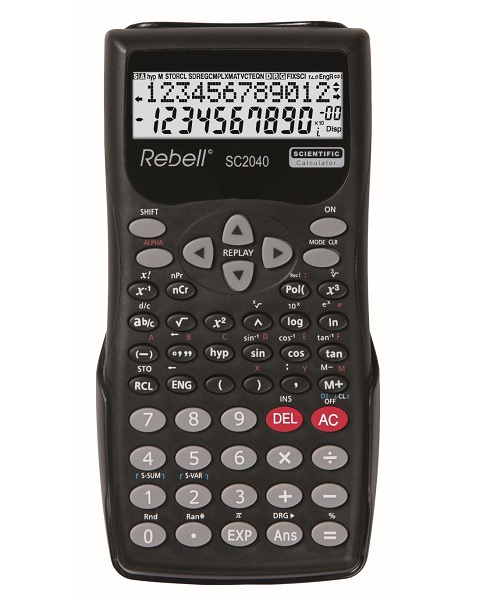 Skaičiuotuvas su 240 funkcijomis SC2040BX Rebell