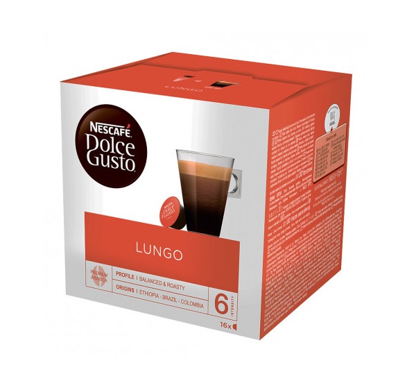 Kavos kapsulės Dolce Gusto Lungo 16 vnt. Nescafe
