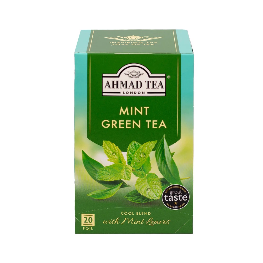 Arbata žalioji "Mint Green Tea" 20 vnt. Ahmad Tea 751