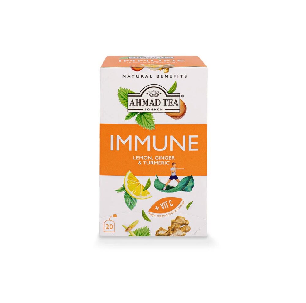 Arbata vaisių ir žolelių "Immune" 20 vnt. Ahmad Tea 2034