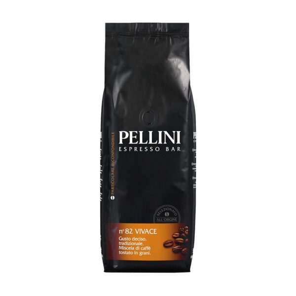 Kavos pupelės Nr.82 Vivace 1000g Pellini