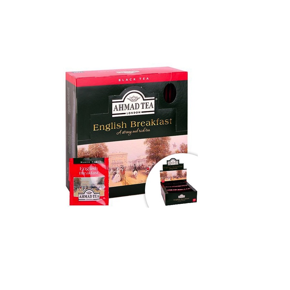 Arbata juodoji "English Breakfast" 100 vnt. Ahmad Tea 792