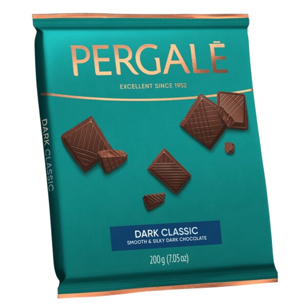 Juodasis šokoladas "Classic" 200g Pergalė