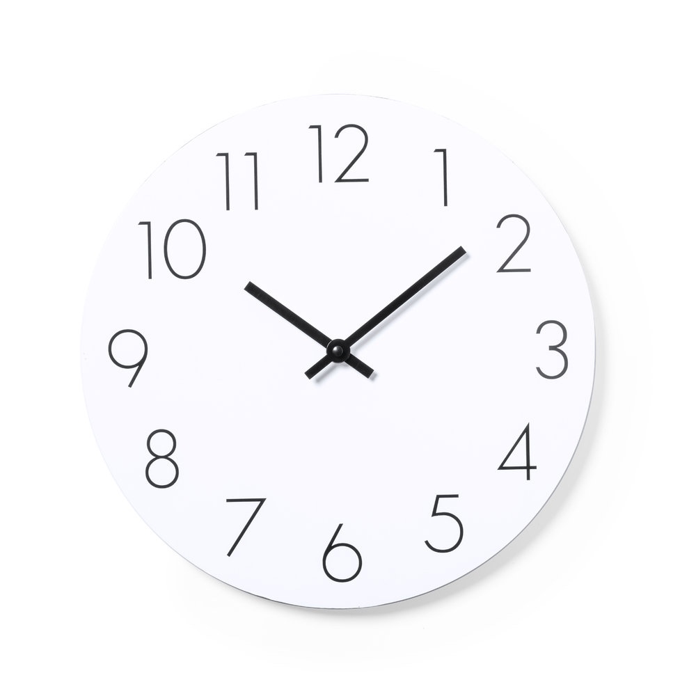 Sieninis laikrodis "Kajim" Ø30cm baltas MKTO 1692