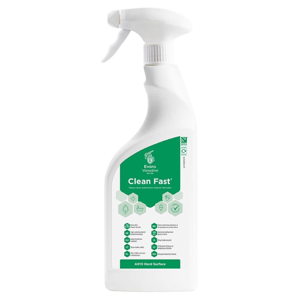 Universalus valiklis Clean Fast 750ml Evans A010A