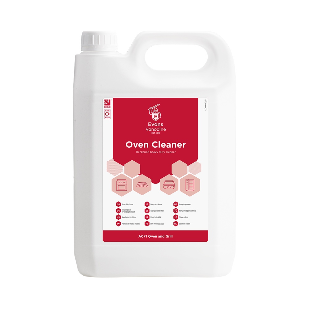 Orkaičių ir grilio valymo priemonė "Oven Cleaner" 5000 ml Evans A071EEV