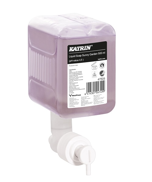 Skystas rankų muilas Sunny Garden į dozatorių 500 ml Katrin 47505