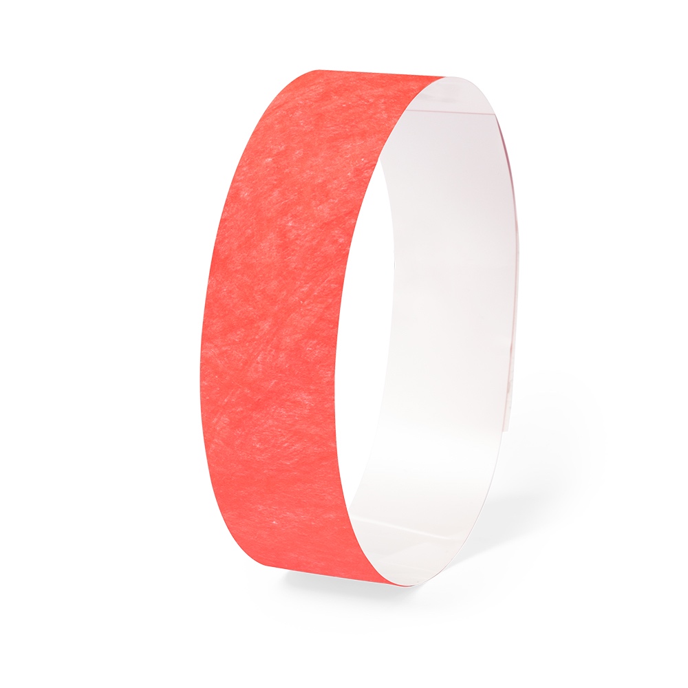 Identifikacinė lipni popierinė juostelė "Events" 1vnt. raudona MKTO 3841