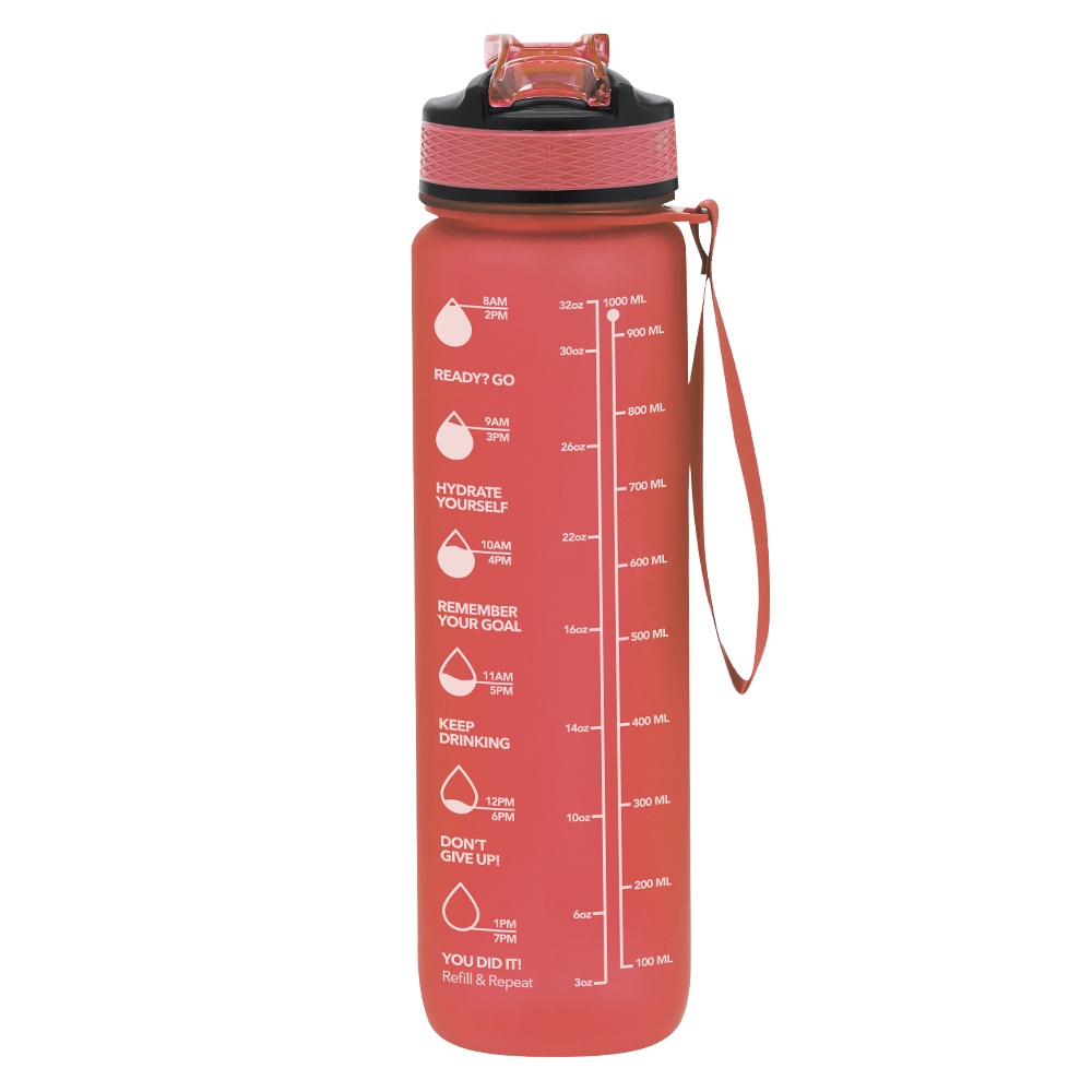 Gertuvė su talpos indikacija 1000ml "Ridof" raudona MKTO 21421 - Image 2