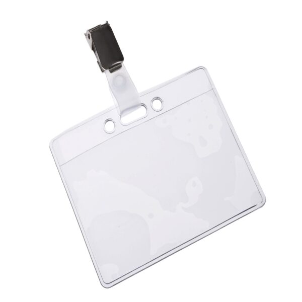 Asmens kortelės dėklas su spaustuku 90 x 60 mm Europel 121265