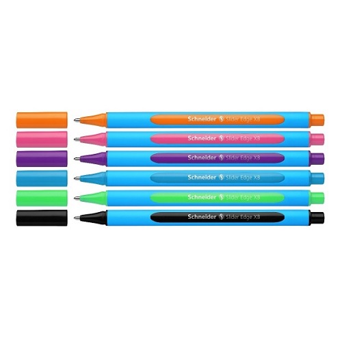 Tušinukų Slider Edge XB 6 spalvų rinkinys Schneider 152276