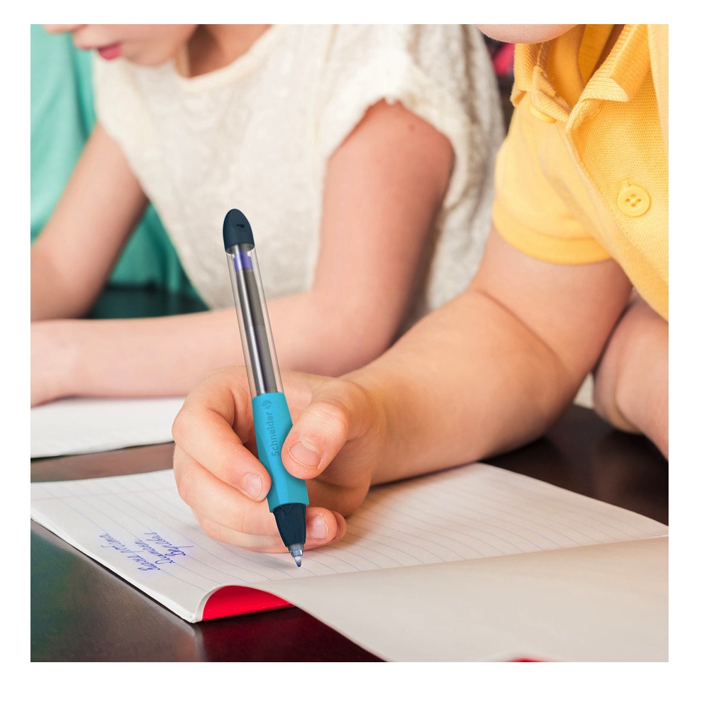 Rašiklis kapsulinis Base Ball mėlynas/juodas Schneider 188303 - Image 2